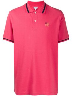 Loewe Anagram embroidered polo shirt