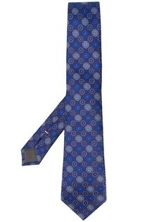 Canali patterned suit tie