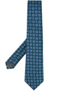 Canali embroidered suit tie