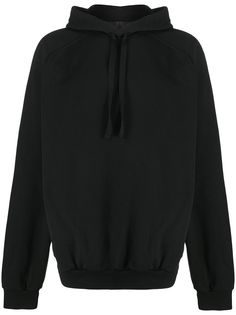 Haider Ackermann text-print hooded sweatshirt