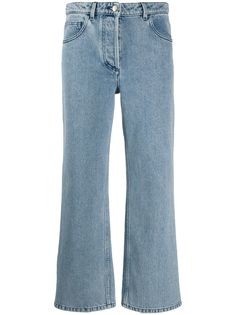Nina Ricci укороченные расклешенные джинсы