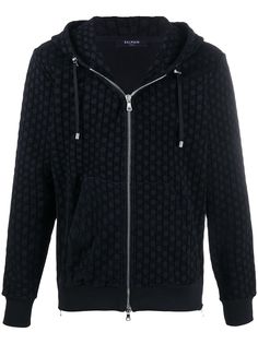 Balmain embroidered BB hoodie