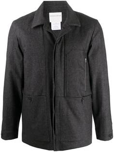 Stephan Schneider куртка-рубашка в ломаную клетку с карманами