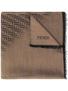 Fendi шарф с логотипом FF