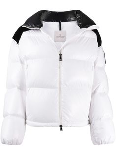 Moncler пуховик с логотипом
