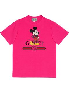 Gucci футболка с логотипом из коллаборации с Disney