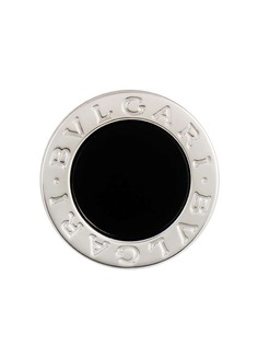 Bvlgari pre-owned 18kt white gold and onyx ring