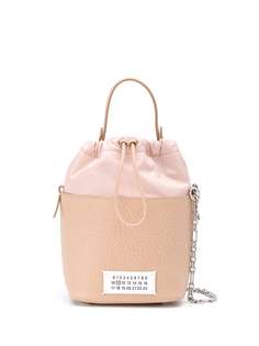 Maison Margiela сумка-ведро с нашивкой