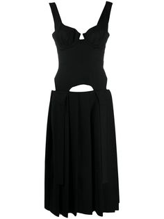 Natasha Zinko corset combo dress