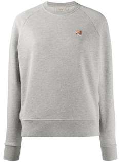 Maison Kitsuné embroidered logo jumper
