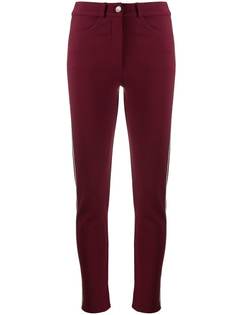 D.Exterior mid-rise skinny trousers