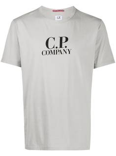 C.P. Company logo print crewneck T-shirt