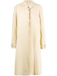 Jil Sander однобортное пальто