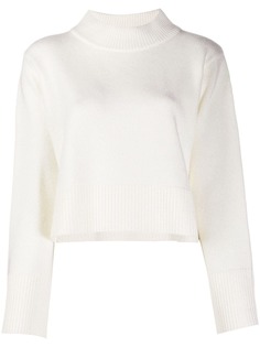 Co high neck cropped jumper