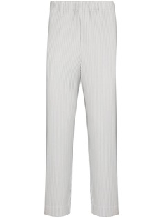 Homme Plissé Issey Miyake плиссированные брюки прямого кроя