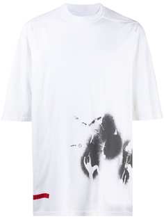 Rick Owens DRKSHDW oversized graphic T-shirt