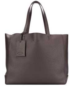 Tods embossed-logo tote Tod`S