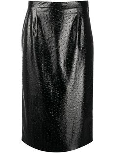 Maison Margiela фактурная юбка миди