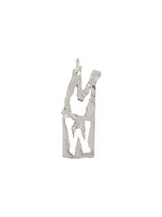 Acne Studios M-shaped pendant