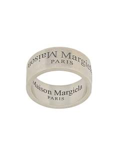 Maison Margiela кольцо с гравировкой логотипа