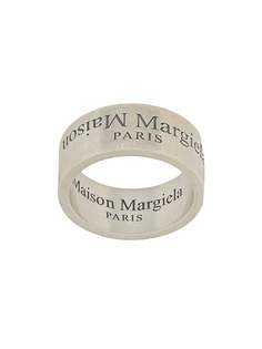 Maison Margiela кольцо с гравировкой логотипа