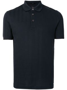 BOSS рубашка поло с вышитым логотипом