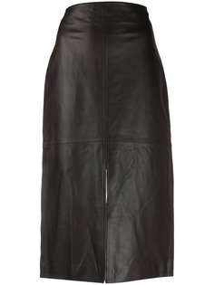 Co front slit pencil skirt