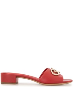 Salvatore Ferragamo мюли с пряжкой Gancio