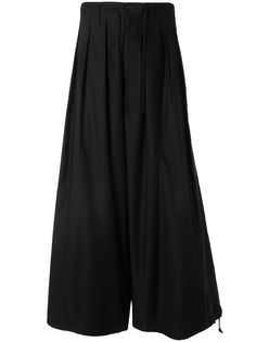 Yohji Yamamoto balloon-leg trousers