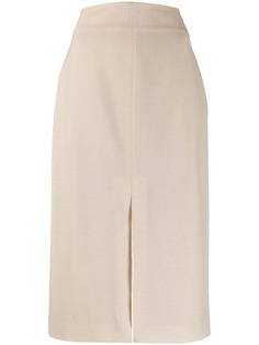 Co front slit pencil skirt