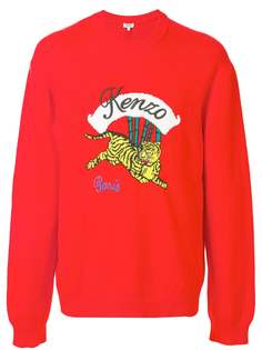 Kenzo джемпер с логотипом