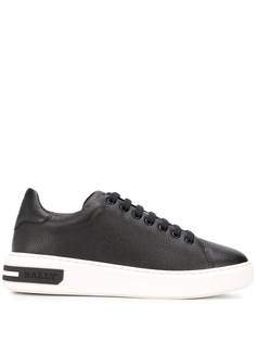 Bally lace-up leather trainers
