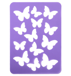 Трафарет для тиснения Fancy Creative Бабочки ПВХ