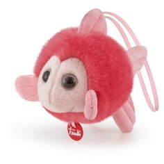 Игрушка-брелок Trudi Золотая рыбка пушистик 12 см