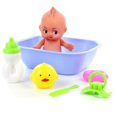 Пупс Veld Co с ванночкой, 16 см, 88501