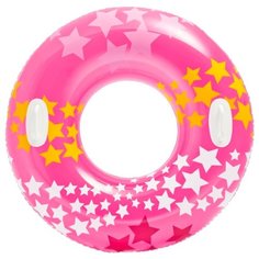 Надувной круг Intex Яркие звезды 59256 голубой