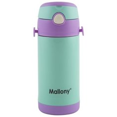 Термокружка Mallony CARINO-B (0.3 л) зеленый/фиолетовый