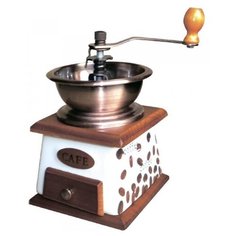 Кофемолка Zeidan Z-1037, белый/коричневый