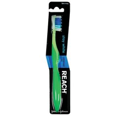 Зубная щетка Reach Stay White Firm, салатовый