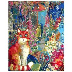Color Kit Картина по номерам "Кот" 40х50 см (CG809)
