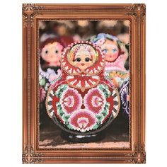 Color Kit Картина из пайеток Матрешка (CME012)