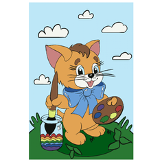 Color Kit Картина по номерам "Котенок" 20х30 см (UE001)