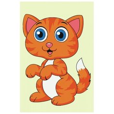 Color Kit Картина по номерам "Милый котенок" 20х30 см (UE023)