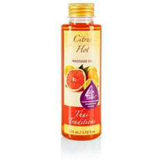 Thai Traditions масло массажное Citrus Hot 110 мл