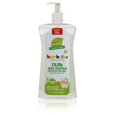 Bambolina Гель для мытья детской посуды и принадлежностей 1 л с дозатором
