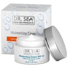 Dr. Sea Moisturizing Cream Oblipicha & Mango SPF15 Увлажняющий крем для сухой кожи лица с маслом облепихи, экстрактом манго и витаминами, 50 мл