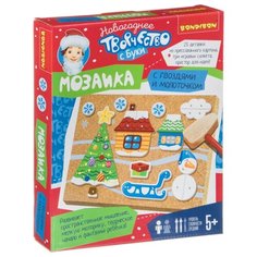 BONDIBON Набор для творчества Мозаика с гвоздями и молоточком (ВВ4634)