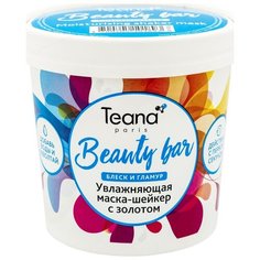 Teana Beauty bar Блеск и гламур увлажняющая маска-шейкер с золотом, 15 г