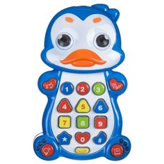Развивающая игрушка BONDIBON Умный телефон Пингвин ВВ4548 синий