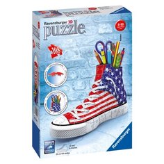 Пазл Ravensburger 3D Кроссовок Американский стиль (12549), 108 дет.